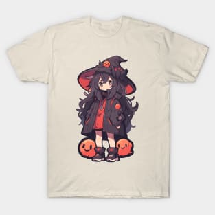 Kawaii Anime Halloween T-Shirt